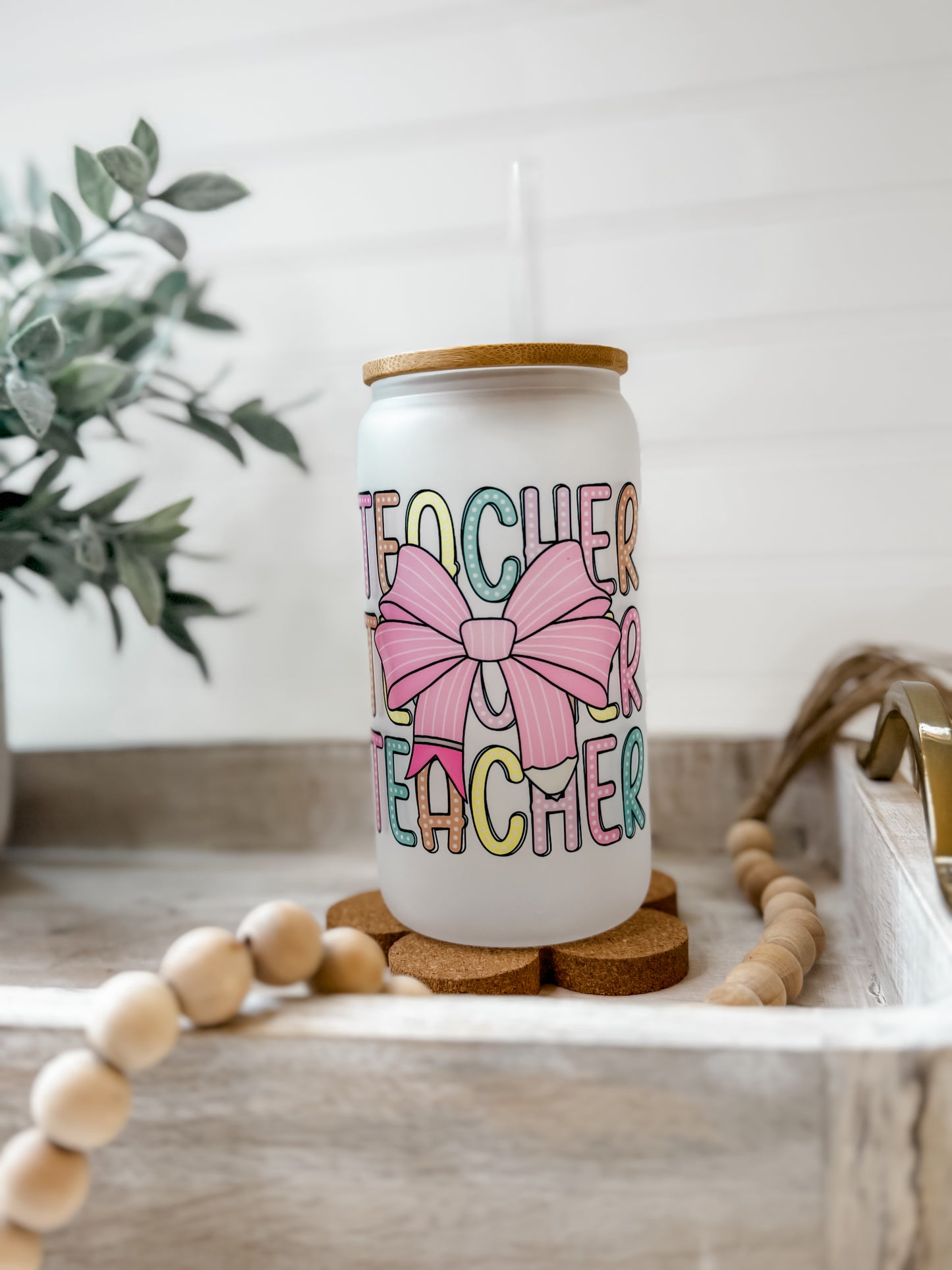 Teacher Glass Cup
