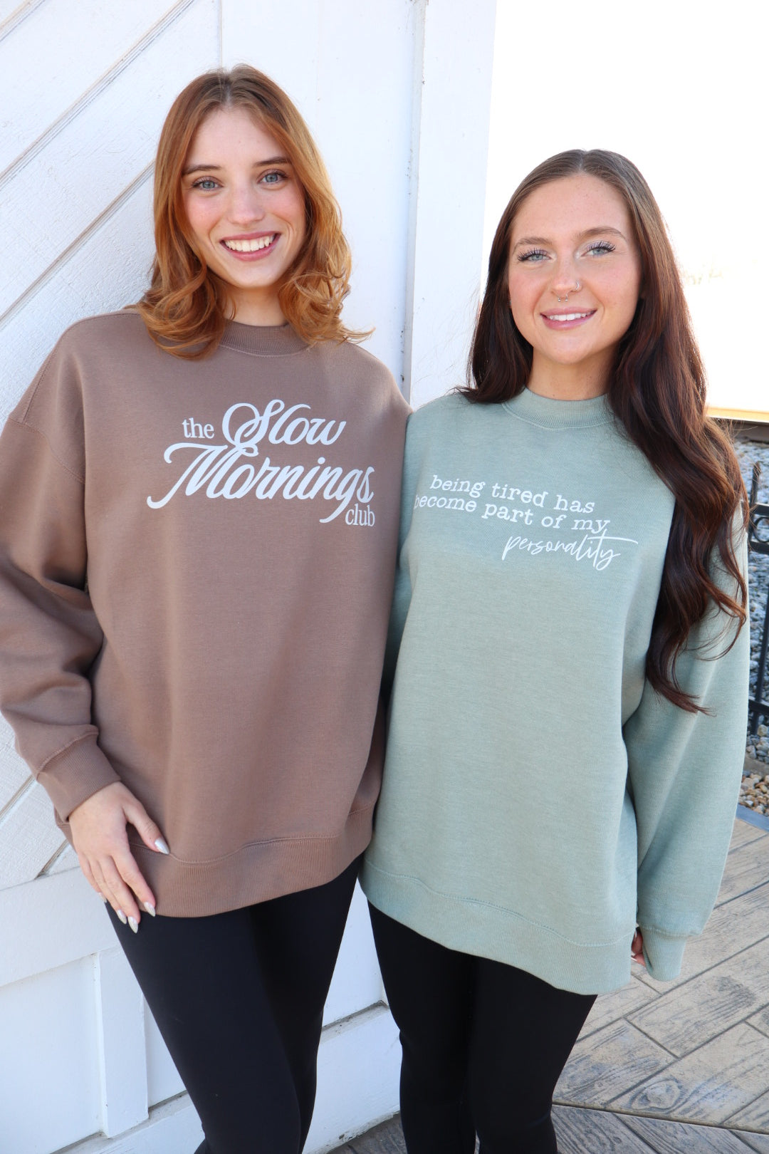 Slow Mornings Oversized Sweatshirt