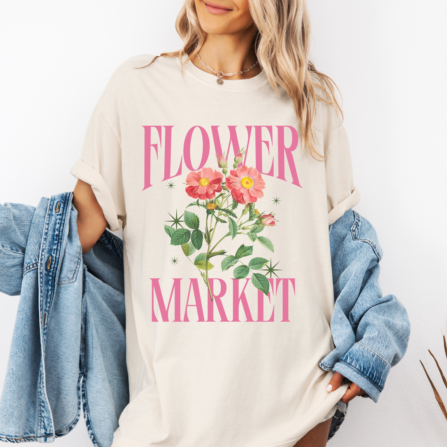 Flower Market Tee
