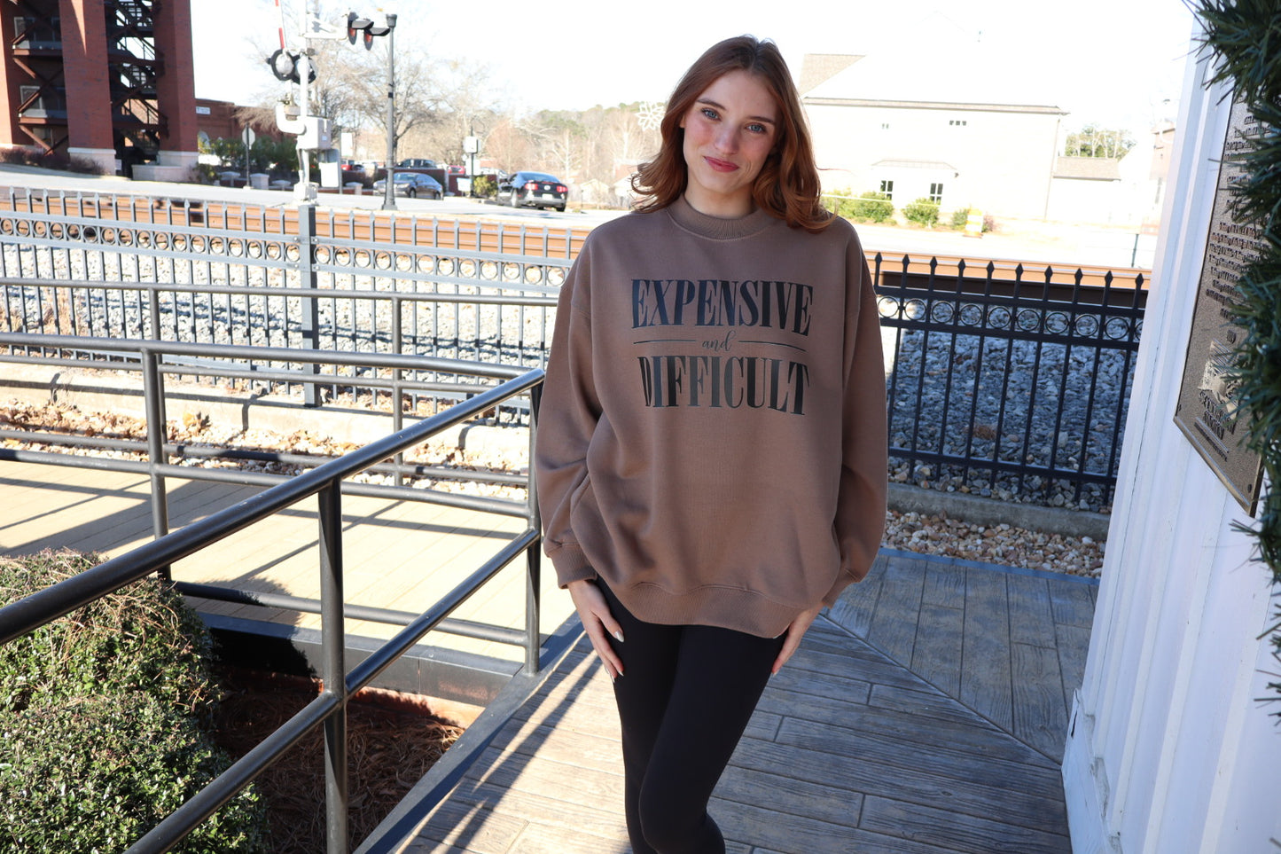 Expensive & Difficult Oversized Sweatshirt