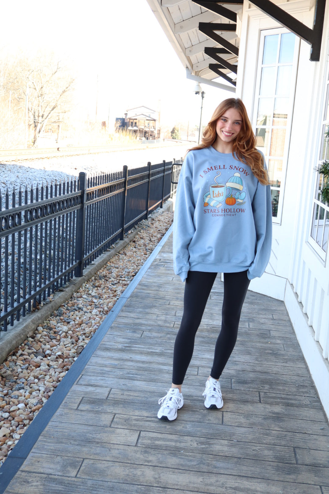 I smell snow sweatshirt