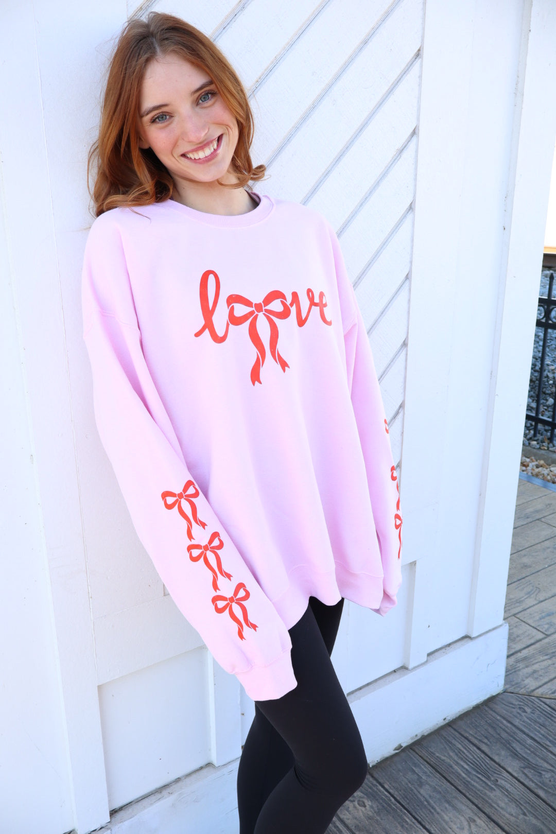 Cozy Bows Sweatshirt