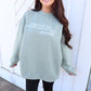 Tired Girl Oversized Sweatshirt