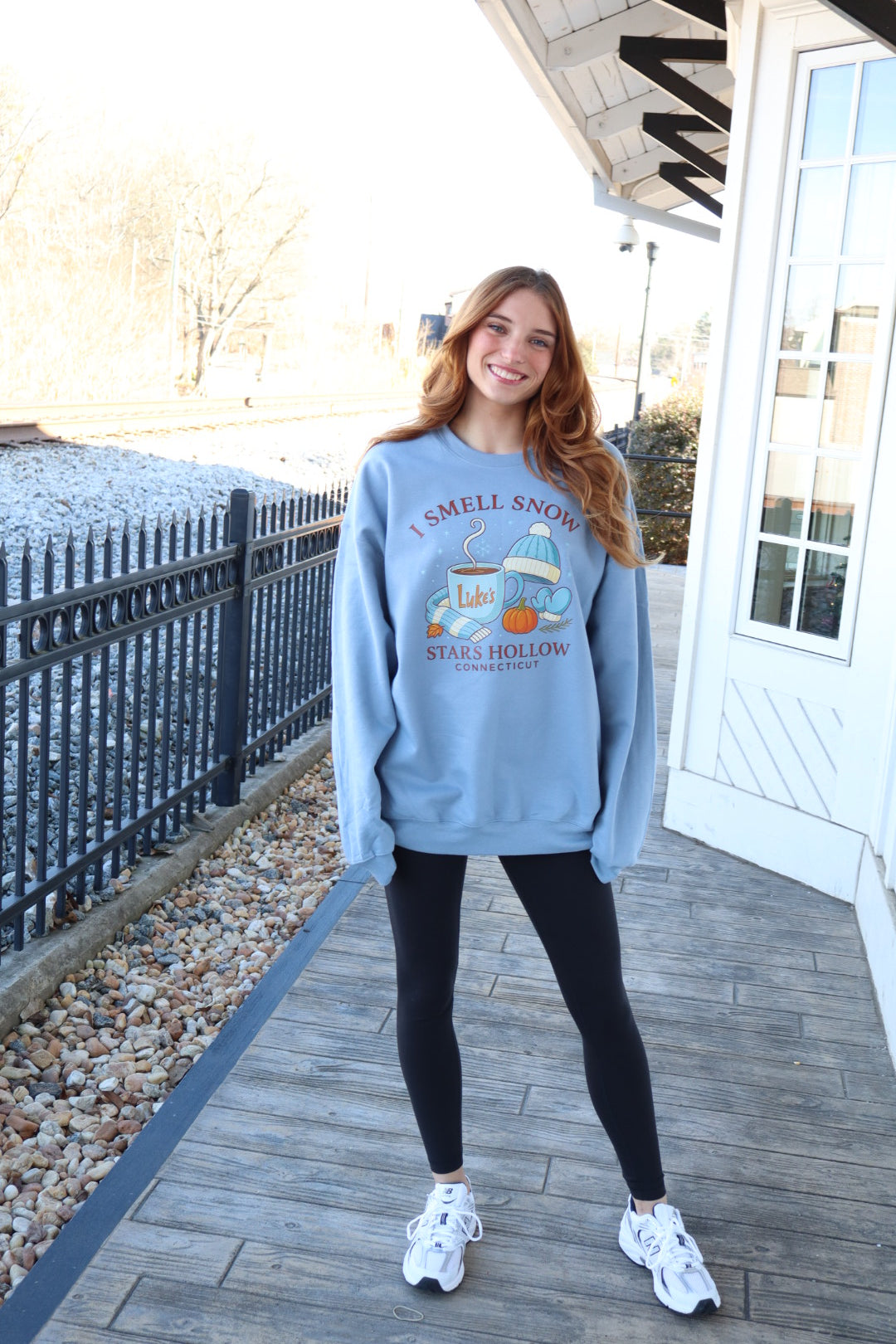 I smell snow sweatshirt