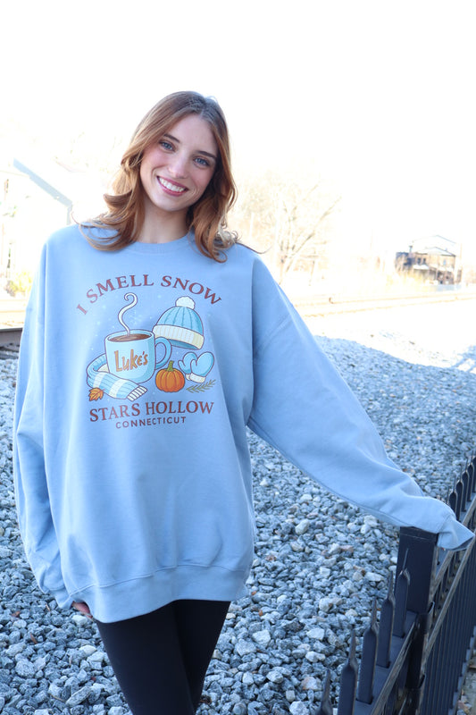 I smell snow sweatshirt