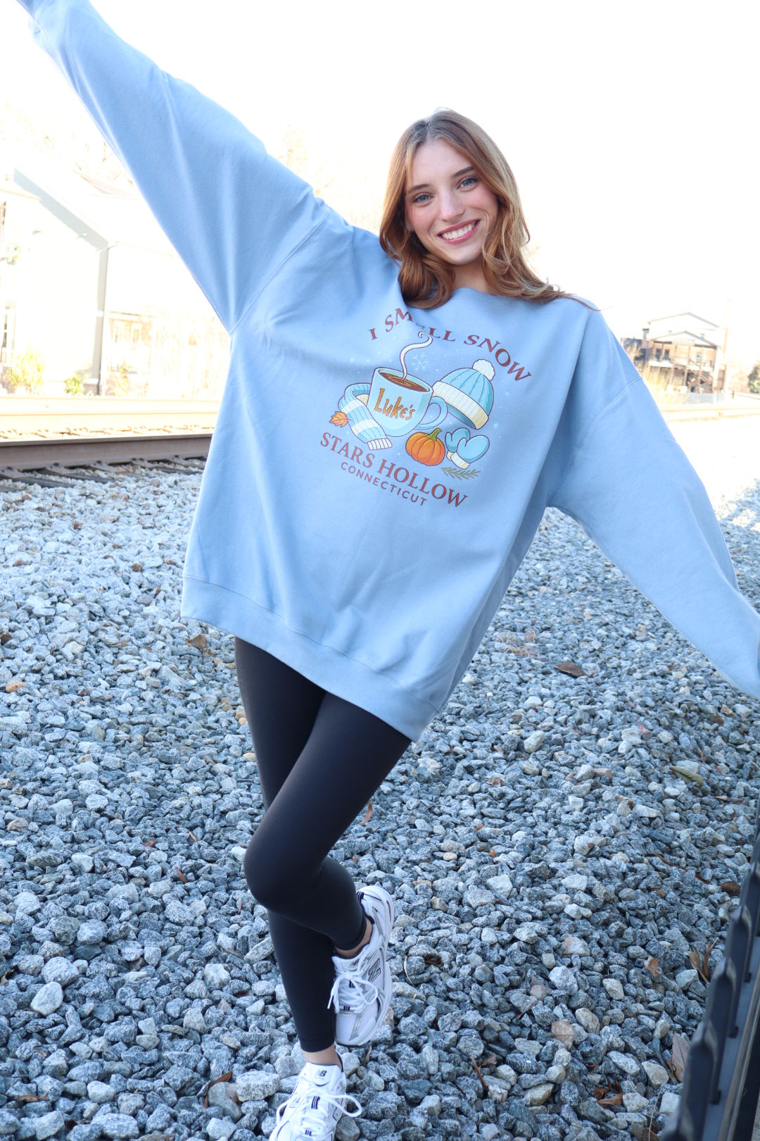 I smell snow sweatshirt