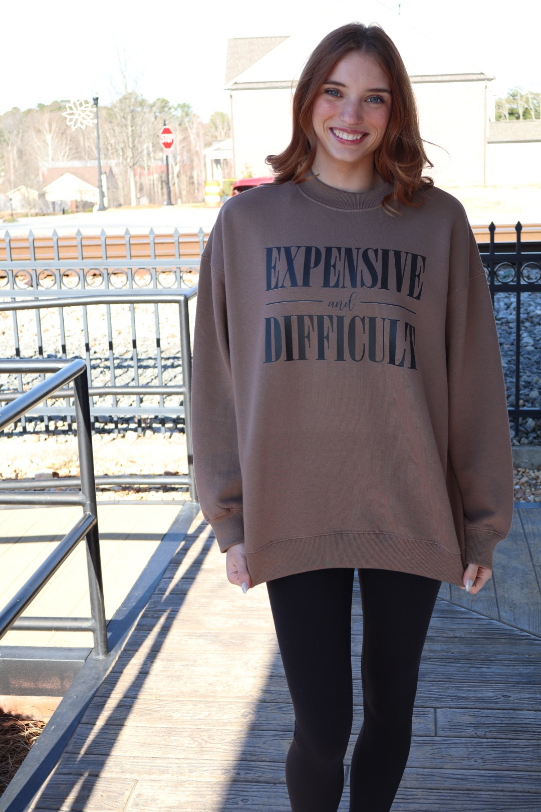 Expensive & Difficult Oversized Sweatshirt