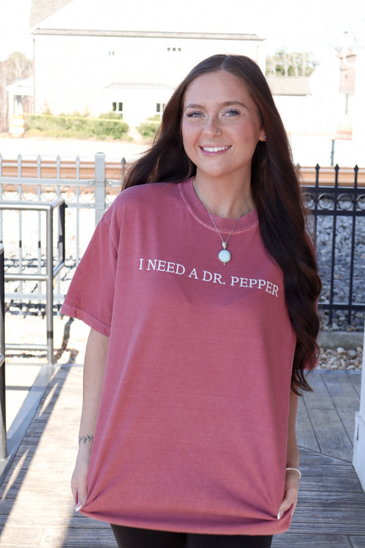 I need a Dr. Pepper Tee