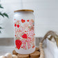 Strawberry Summer Glass Cup