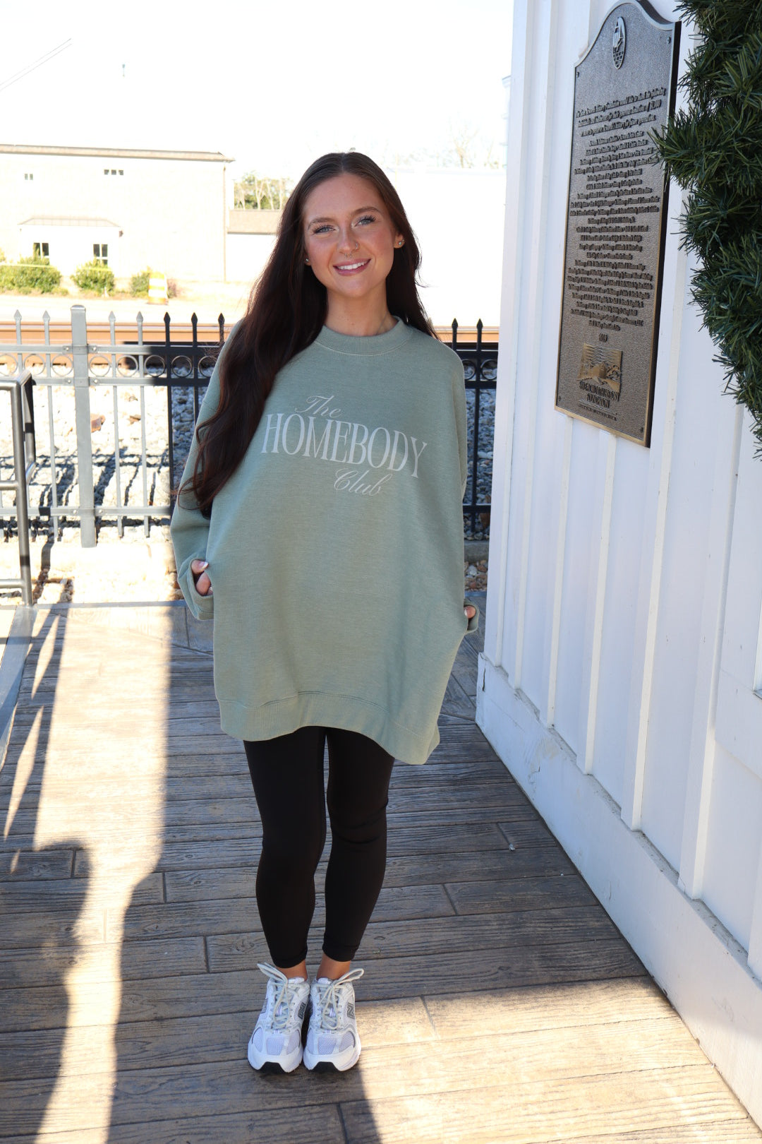 Homebody Club Oversized Sweatshirt