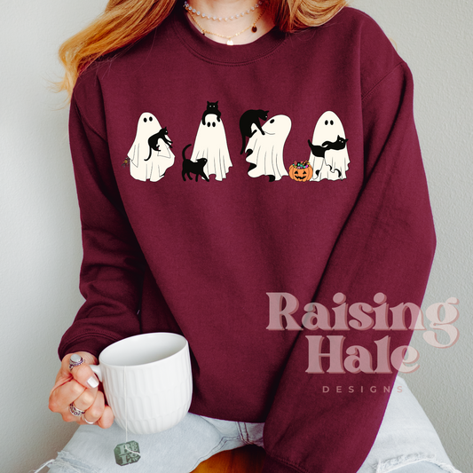 Ghosty Kitty Sweatshirt