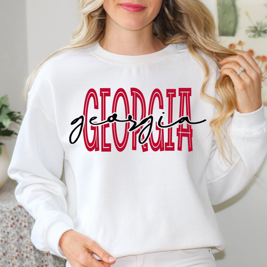 Georgia Crewneck Sweatshirt