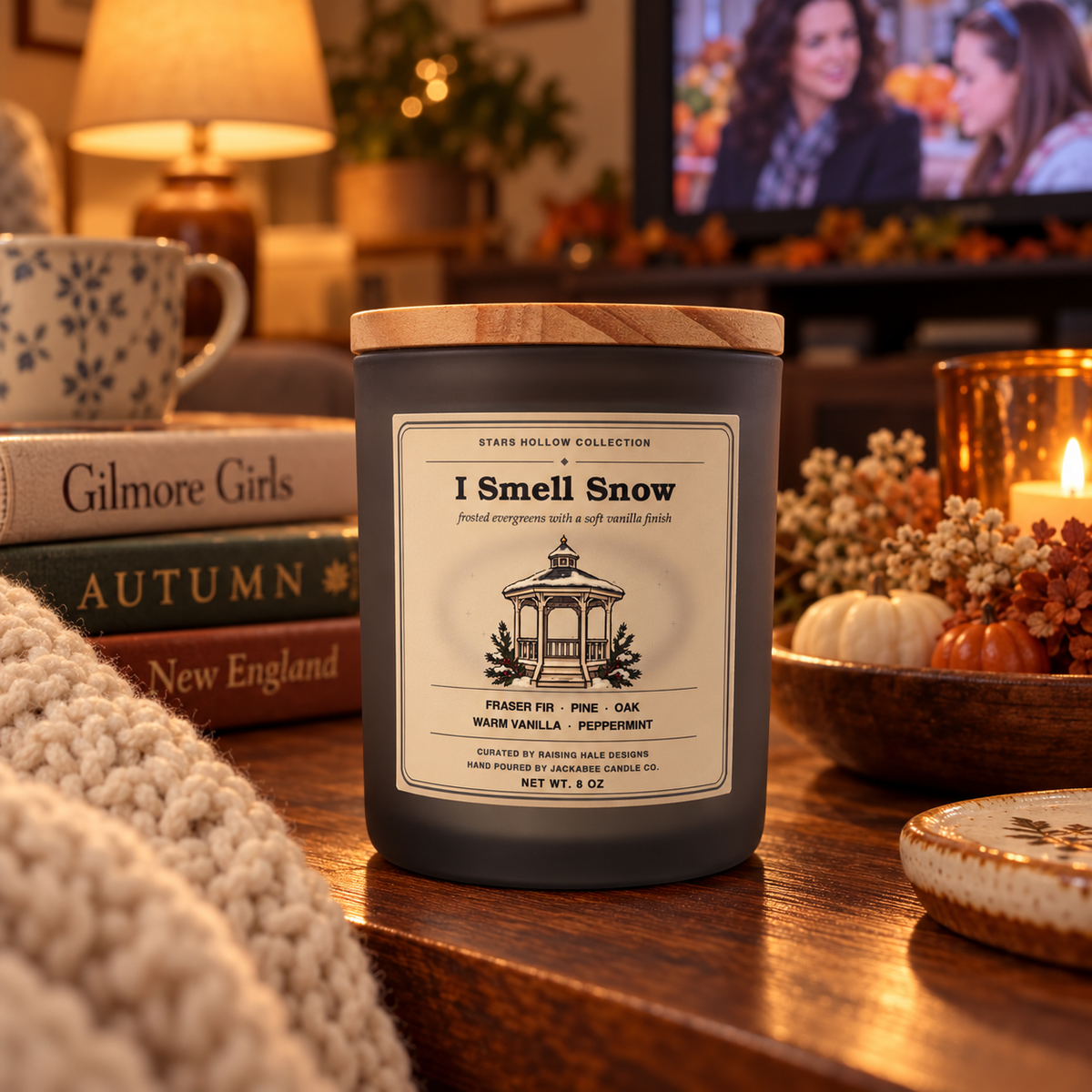 I Smell Snow Candle